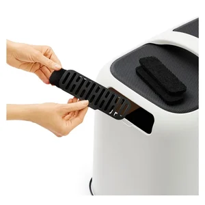 Černé filtry pro Rotho kočičí záchod – sada 3 ks (4,5 × 16,5 cm)