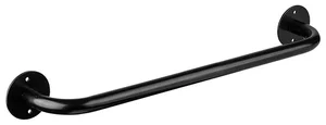 Černé koupelnové madlo Premium 25 cm