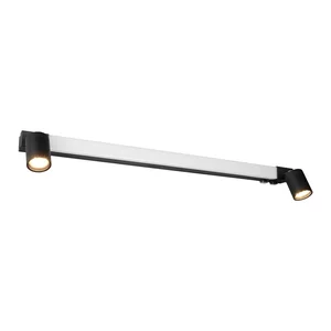 Černé LED nástěnné svítidlo Enrico – Trio