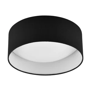 Černé LED stropní svítidlo 30 cm Locarno