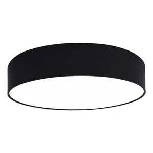Černé LED stropní svítidlo 40 cm