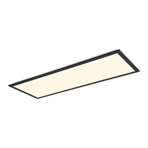 Černé LED stropní svítidlo Beta 80 cm