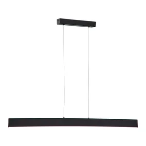 Černé LED stropní svítidlo Boadella 101 cm