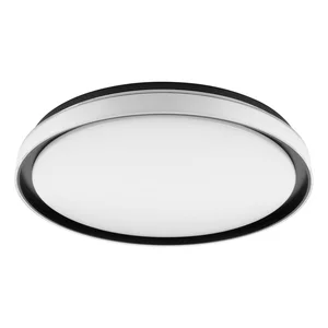 Černé LED stropní svítidlo SELUCI