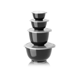 Černé mísy v sadě 4 ks ø 23 cm Margrethe