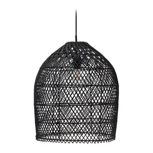 Černé stínidlo Domitila 44 cm Kave Home