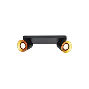 Černé stropní svítidlo Elli s kovovým stínidlem