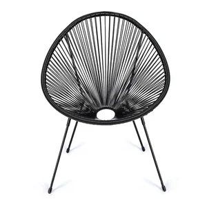 Černé zahradní křeslo Avocado Comfort Bonami Selection
