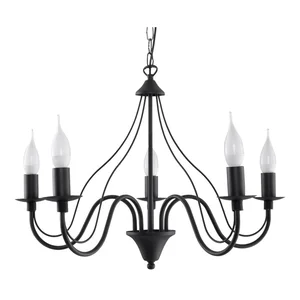 Černé závěsné svítidlo Fiorano 5