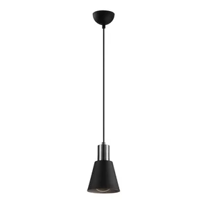 Černé závěsné svítidlo Kem 14 cm