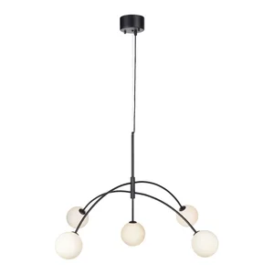 Černé závěsné svítidlo Markslöjd Heaven, ø 117 cm