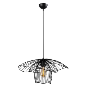 Černé závěsné svítidlo Root, Squid Lighting – 123 cm
