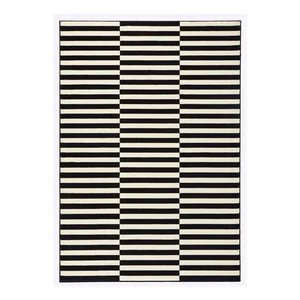Černo-bílý koberec Gloria Panel 120x170 cm