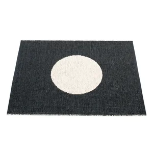 Černo-bílý koberec Vera 70x90 cm Pappelina