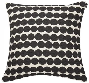 Černo-bílý povlak na polštář Räsymatto 50x50 cm