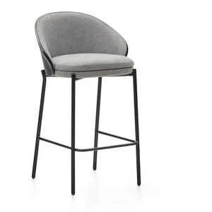 Černo-šedá barová židle Eamy 65 cm