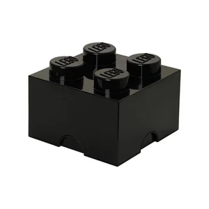 Černý čtvercový LEGO® úložný box