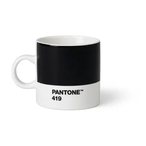 Černý keramický espresso hrnek 120 ml Pantone Black