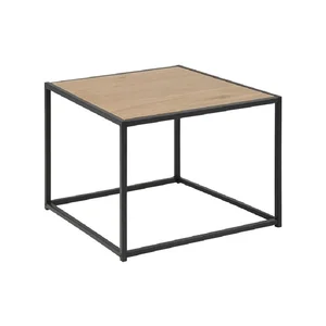 Černý konferenční stolek Seaford 60×60 cm