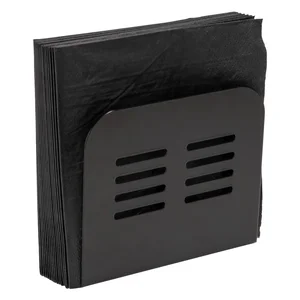 Černý kovový držák na ubrousky Wenko Black Outdoor Kitchen