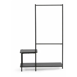 Černý kovový set do předsíně Galatia – Kave Home