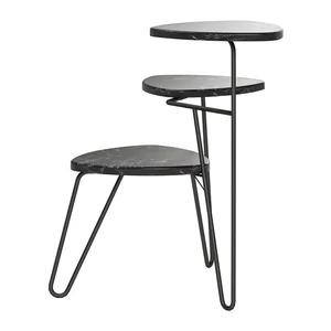 Černý květinový stojan Novogratz Athena