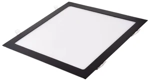Černý LED panel 24W čtvercový pro podhledy