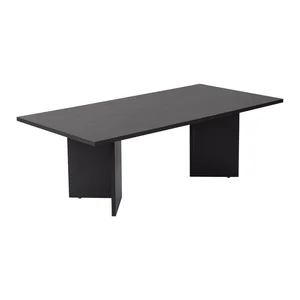 Černý matný konferenční stolek Sabin 60×119 cm
