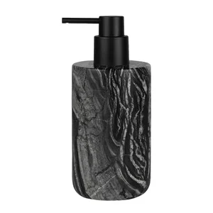 Černý mramorový dávkovač mýdla 0,2 l Marble