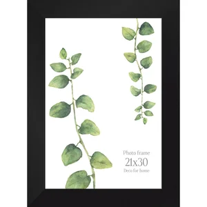 Černý nástěnný rám Styler Narvik 27 × 36 cm