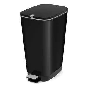Černý odpadkový koš 45 l Chic Bin KIS