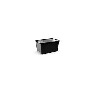 Černý plastový box Bi-Box L 55×35×28 cm