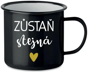 Černý plecháček 350 ml – Zůstaň Stejná