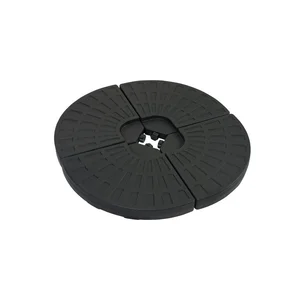 Černý podstavec na slunečník 100 cm