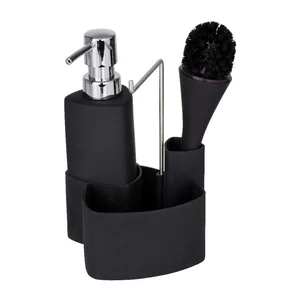 Černý set na mytí nádobí Wenko Empire 250 ml