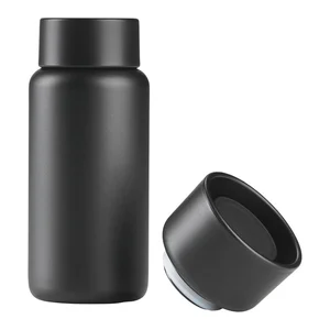 Černý termo hrnek Zone Singles 400 ml