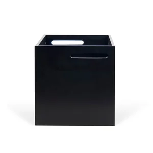 Černý úložný box ke knihovně Berlin
