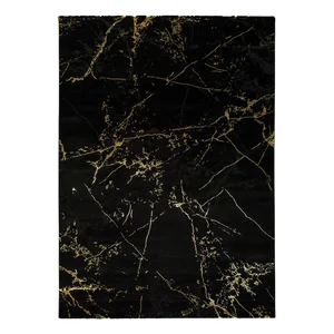 Černý univerzální koberec Marble 140x200 cm
