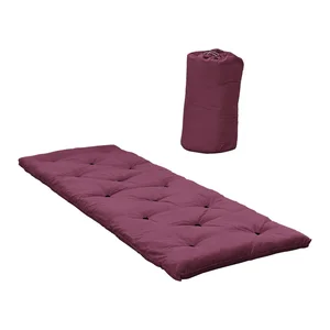 Červená futonová matrace 70x190 cm Bed In a Bag Bordeaux