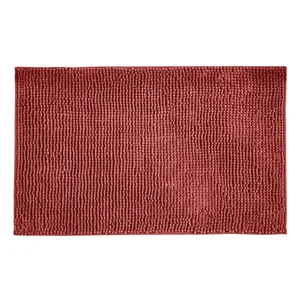 Červená koupelnová předložka 50x80 cm Chenille