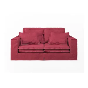 Červená pohovka Nora 196 cm