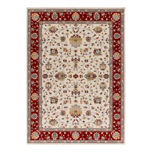 Červeno-krémový běhoun 67x250 cm Classic