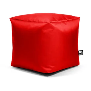 Červený dětský sedací vak Cube M So Soft