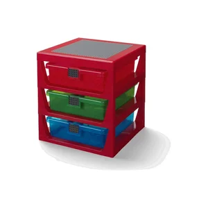 Červený LEGO® Organizér se zásuvkami