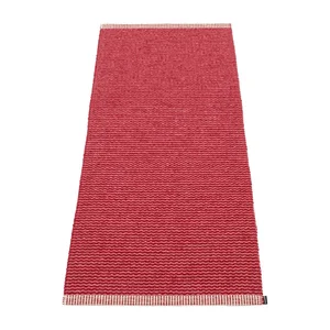 Červený venkovní a vnitřní běhoun Mono Blush 60x150 cm
