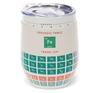 Cestovní hrnek 350 ml – Periodická tabulka