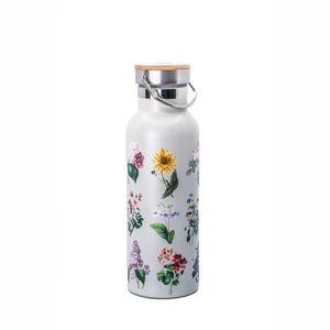 Cestovní lahev z nerezové oceli 425 ml Vintage Flowers, Sass & Belle