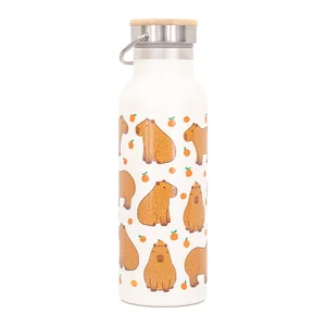 Cestovní nerezová lahev Capybara 425 ml