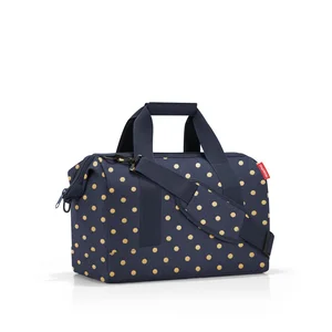 Cestovní taška Reisenthel Allrounder M Metallic Dots modrá