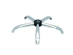 Chromovaný kříž ATAN pro kancelářské židle